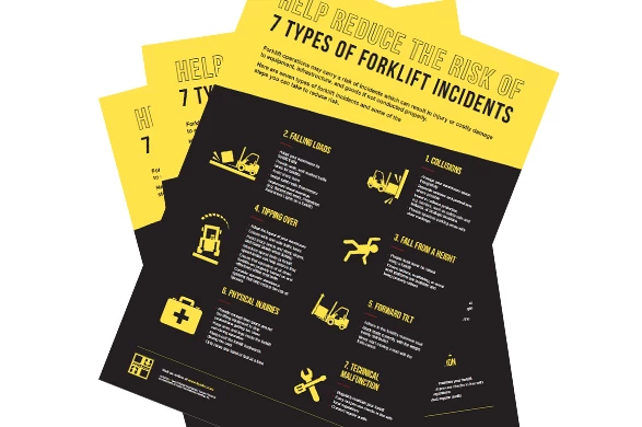 Contribuite a ridurre il rischio di 7 tipi di incidenti relativi ai carrelli elevatori HYSTER, e STRONG PARTNERS. TOUGH TRUCKS. sono marchi di Hyster-Yale Materials Handling Inc. Visitateci online