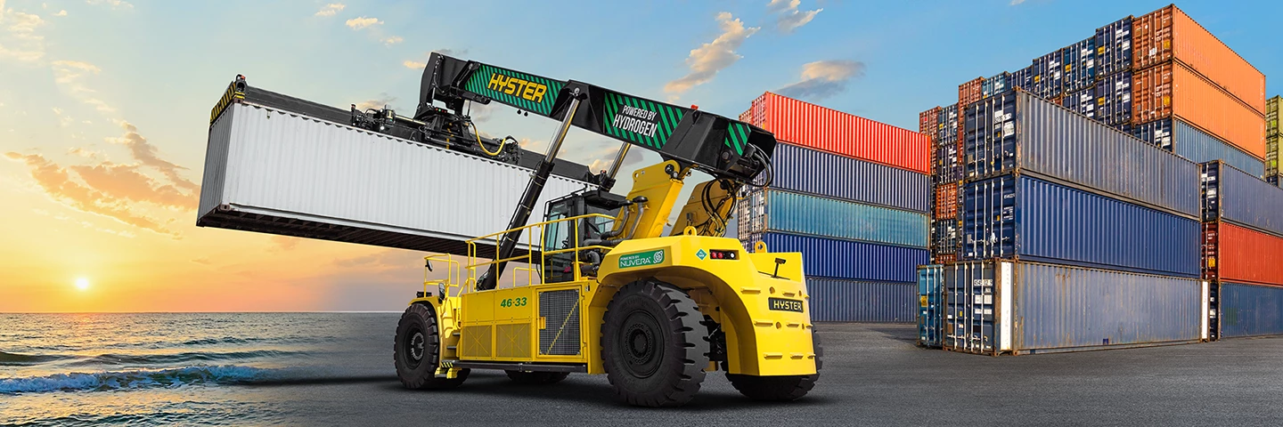 Electric container handlers