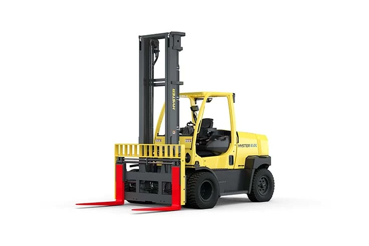 Zero-emissions electric lift trucks providing 7-9 tonnes of lift capacity